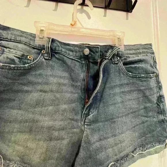 Pistola Mid Rise Denim Shorts Size 31 - Picture 8 of 13